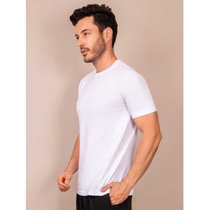 Camiseta Básica en Algodón Blanco