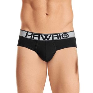 Hip Brief en Algodón Negro