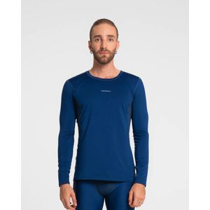 Camiseta Manga Larga Hombre Summit Sportfitness Navy