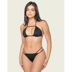 Conjunto Mujer Negro Mp 7306