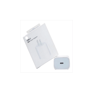 Cargador Cabezote Original De Apple  20W Blanco