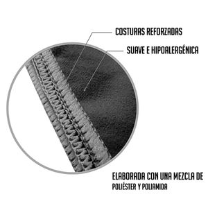Set Toalla De Microfibra K6 Individual Tallas Xs M Negro
