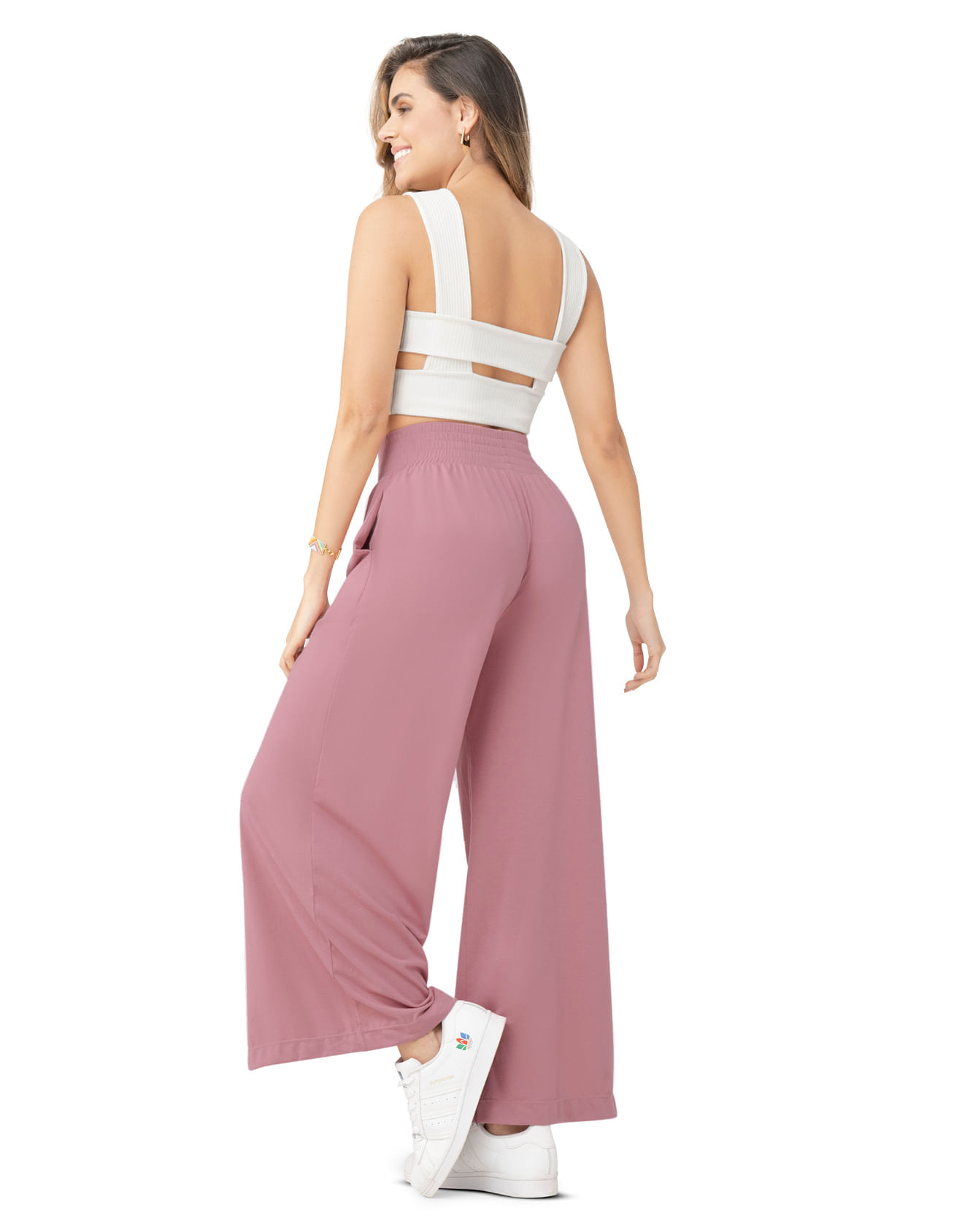 Ropa Outfit Con Pantalon Palo De Rosa Pantalón Palo De Rosa Rutta