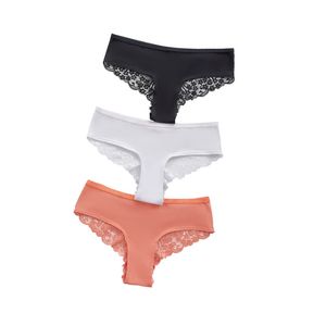 Cachetero Paq X3 Mujer Multicolor Rutta 32864