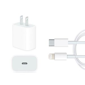 Cargador Apple 20W Tipo C a Lightning con Cable