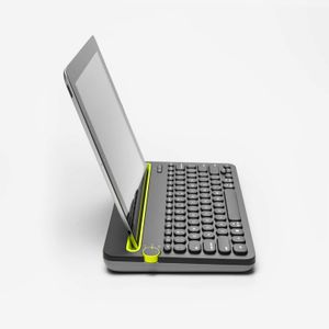 Teclado multidispositivo K480 Logitech  Bluetooth negro