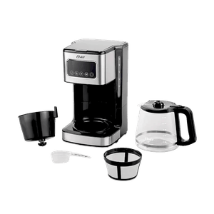 Cafetera Oster Tactil 12 Tazas EOSTBVSTDC4403 Plata