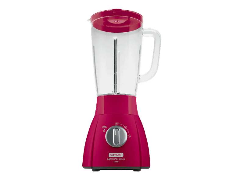 Licuadora Samurai Optimix Plus 500 Watts 2 Litros Magenta Agaval