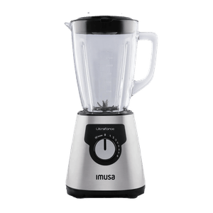 Licuadora Imusa Ultraforce Vidrio 600 Watts 2.2 Litros Gris