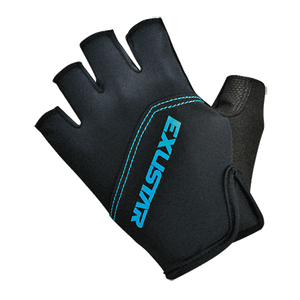 Guantes Ciclismo Exustar DC Velcro Negro/azul