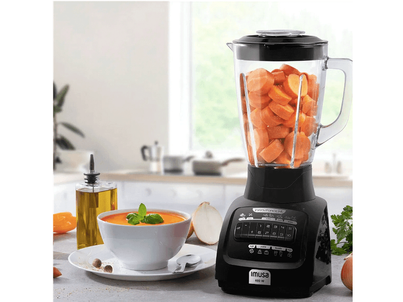 Licuadora imusa infiny force 12v negro 600w hotsell