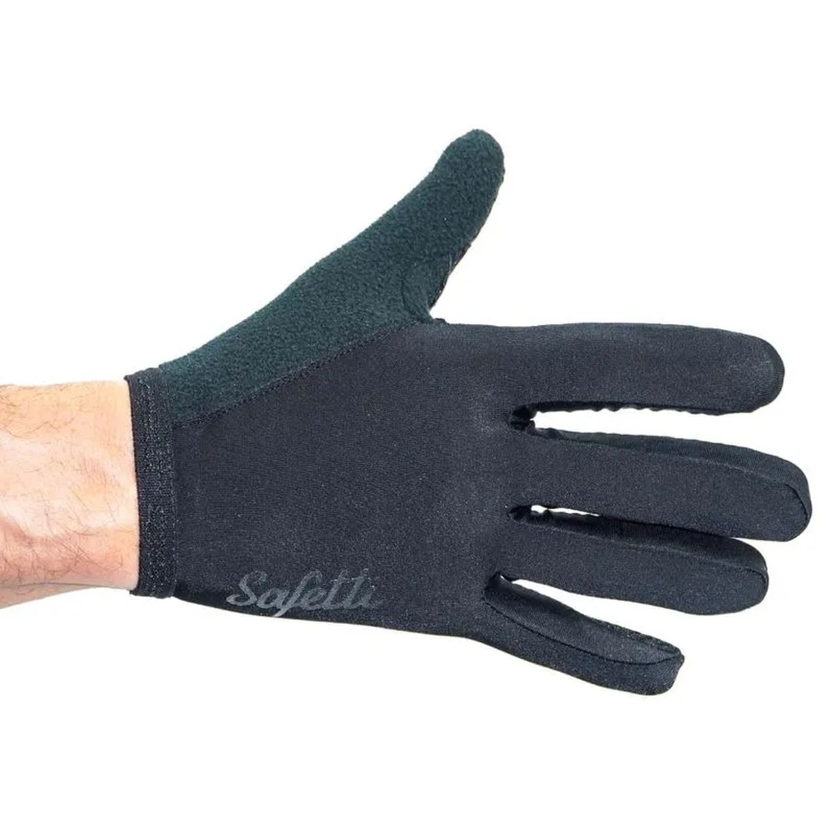 Guantes de Ciclismo Largos Safetti Essenziale Nero Agaval