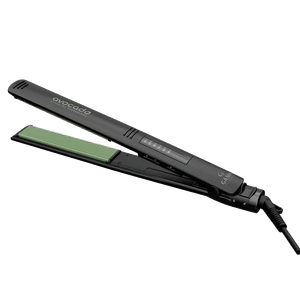 Plancha para Cabello Gama Eleg Avocado LED Negro
