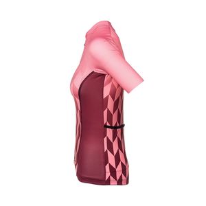 Jersey Ciclismo BioRacer Vesper Mujer Harlequeen Bordeaux