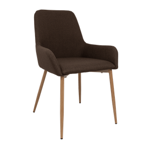 Sillas Clasicas Concept X2, Chocolate y Cafe Claro, con Comodo Espaldar