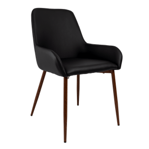 Sillas Clasicas Concept X2, Wengue y Cafe, con Comodo Espaldar