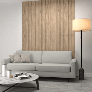 Panel Decorativo Ranurado, Beige, para decorar tus espacios X2