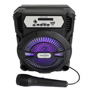 Parlante Portatil Bluetooth Luces LED Integradas