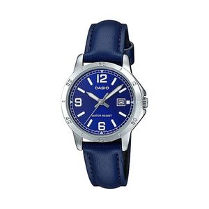 Reloj Casio para dama en cuero LTP-V004L-2BUDF
