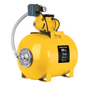 Bomba Hidroflow Hidroneumática 1/2 Hp 50 Litros