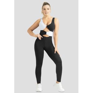 Enterizo Largo Mujer Negro Mp 103011