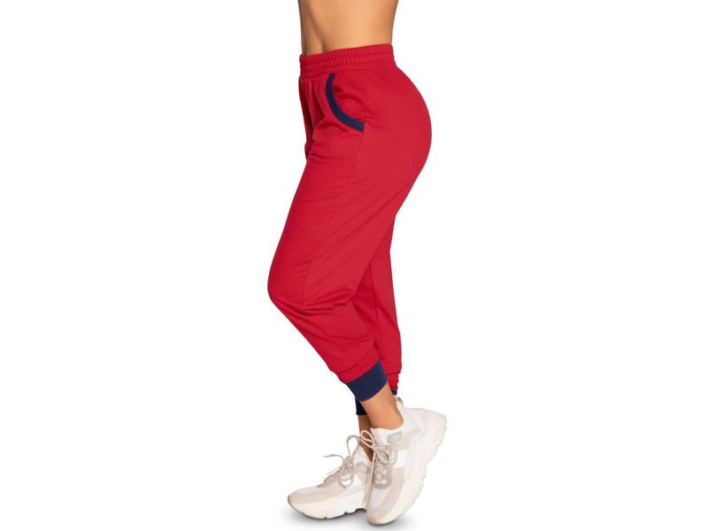 Jogger mujer rojo new arrivals