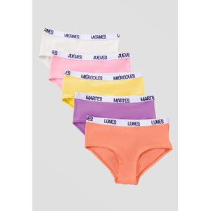 Cachetero Paq X5 Mujer Multicolor Fi 101130