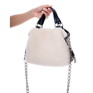 Bolso Ovejero Con Cadena Niquel