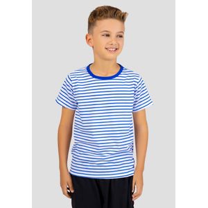Camiseta Infantil Masculino Azul Rey Mp 101175