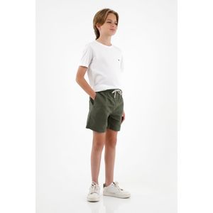 Bermuda verde ajustable para niño