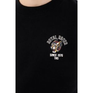 Buzo negro con mini print para niño