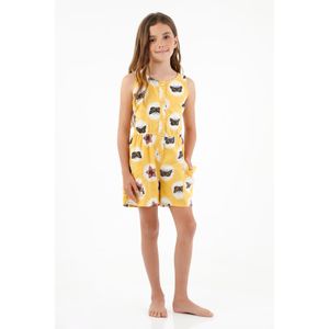Enterizo corto para niña