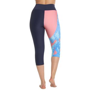 Pantalon Leggings Capri Banana Leaf Mujer