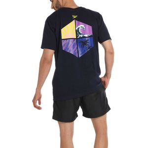 Camiseta Manga Corta Watter Boom Tie Hombre