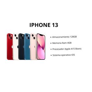 Celular Iphone 13 128 GB Blanco