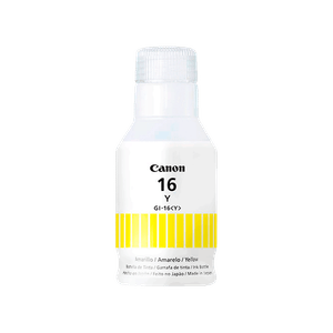 Tinta para Impresora Canon GI-16 Botella 132 ML Amarillo