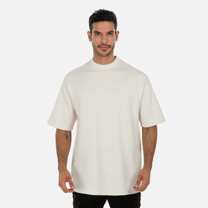 Camiseta Oversize Color Ivory Para Hombre