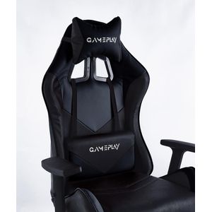 Silla Gamer X-71, Wengue, con Comodo Espaldar y Rodachines