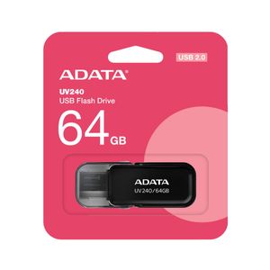 MEMORIA USB 64GB ADATA AUV240-64G-RBK