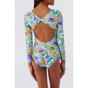 Vestido De Baño Sami Flral Twist Back Surf Junior Femenino