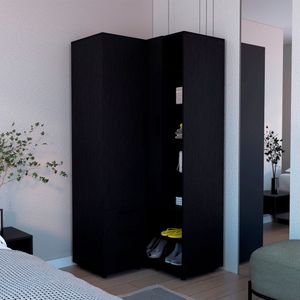 Closet Esquinero Toulouse 180X85X85 RTA Wengue