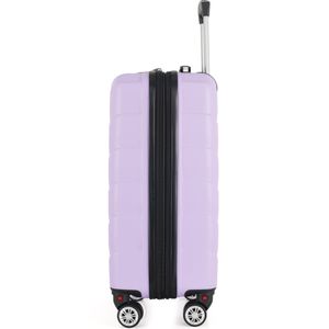 Maleta De Viaje Expandible para Cabina de Mano 10kg Tamano S Bin M007 Violeta