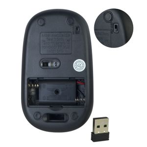 Mouse Liviano 4D Plano Gris