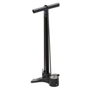 Infladores de Piso Ciclismo Macro Floor DV Matte BLK 160PSI