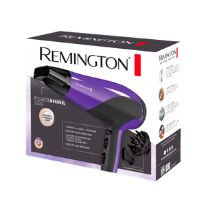 Secador para Cabello Remington Power Shine Turmalina D3190 Violeta