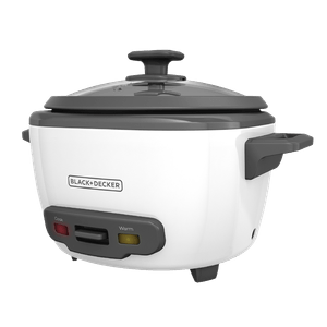 Olla Arrocera Black+Decker RC514 7 Tazas Blanco