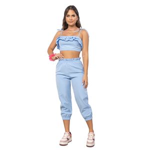 Conjunto Mujer Azul Claro Atypical 3458