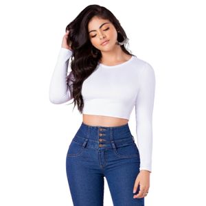 Crop Top Mujer Blanco Mp 92500
