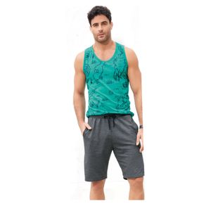 Bermuda Para Hombre Negro Cross MP