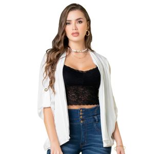 Crop Top Mujer Negro Mp 92547